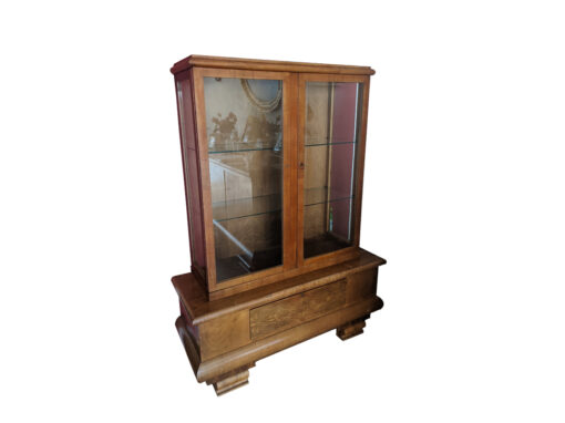 Antique Display Cabinet, 1930, Solid Wood, Perfect Condition