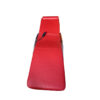 Red Leather Lounger, Electrically Adjustable, With Remote