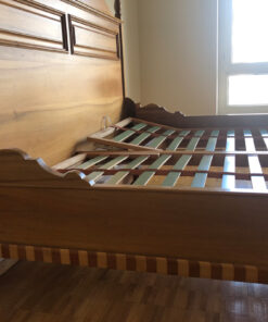 Solid Wood (Walnut/Cherry Wood) Handmade Canopy Bed