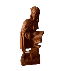 Builder / wooden figure from the 15th century