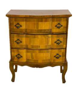 Antique Chest of Drawers, Made Of Solid Wood, Inlays
