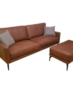Contur Cuneo 60, Designer Sofa With Matching Stool