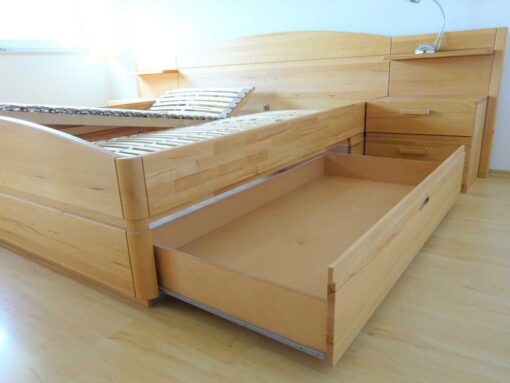 Double Bed With Nightstands