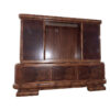 Antique Restored Display Cabinet, Solid Wood