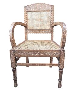 Chair with Bone Inlay