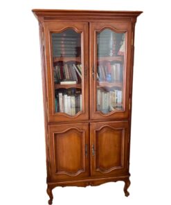 Antique Book Cabinet, Cherry Tree Wood