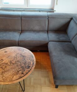 Ecksofa GARDA mit verstellbaren Kopfstützen (ohne Tisch)