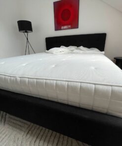 Designer Bett 160x200 - inkl Federkernmatratze & Lattenrost