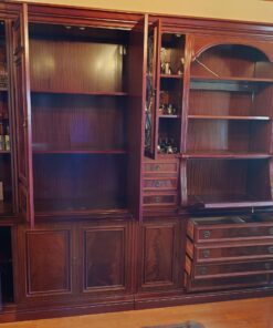 Wohnzimmer Schrank Holz