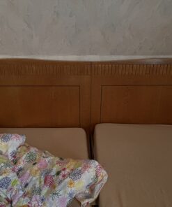 Bett Jugendstil Vollholz