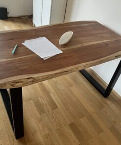Esstisch Echtholz + Ansatzplatten