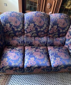 Couch 3er + 2er + Sessel + Hocker