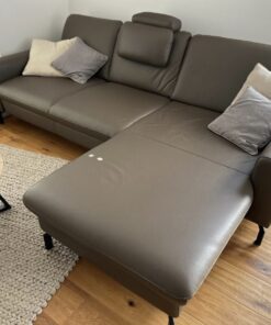 Ledercouch Polstergarnitur