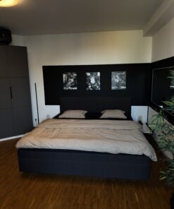 Wasserbett in boxspring Optik
