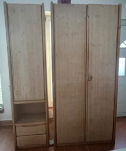 Kleiderschrank plus „Zusatzschrank“
