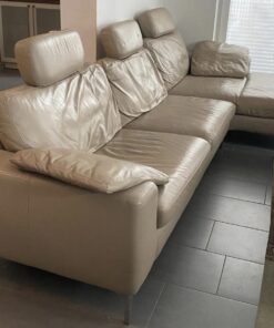Ledercouch von Willi Schillig