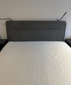 Boxspringbett SwissSense 160x200 mit Topper und Lampen